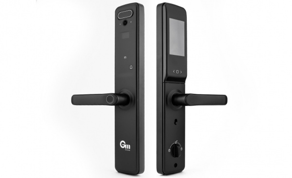 УМНЫЙ ЗАМОК Gimmel F30 Tuya DM 70 - умный полуавтоматический замок с домофоном